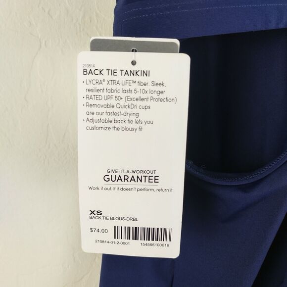 Athleta Back Tie Tankini/Bikini/Athletic Top - Picture 9 of 10